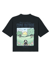 Come Outside Boxy Organic Cotton Tee
