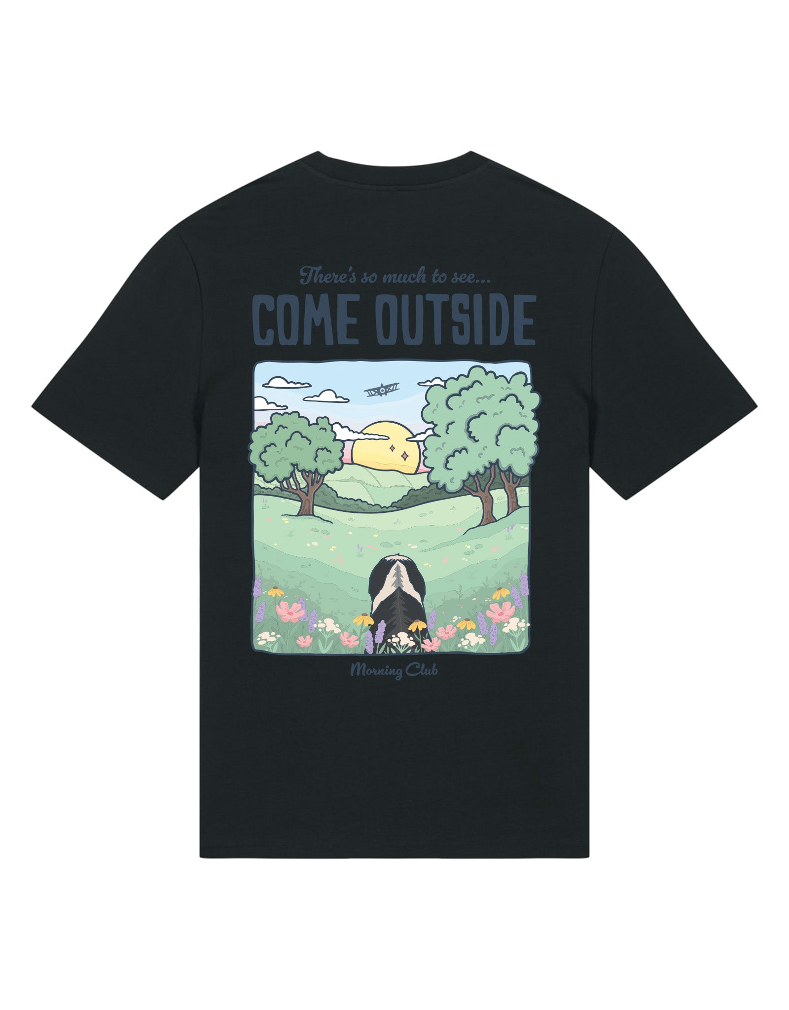 Come Outside Printed Organic Cotton T-Shirt