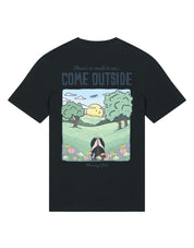 Come Outside Printed Organic Cotton T-Shirt