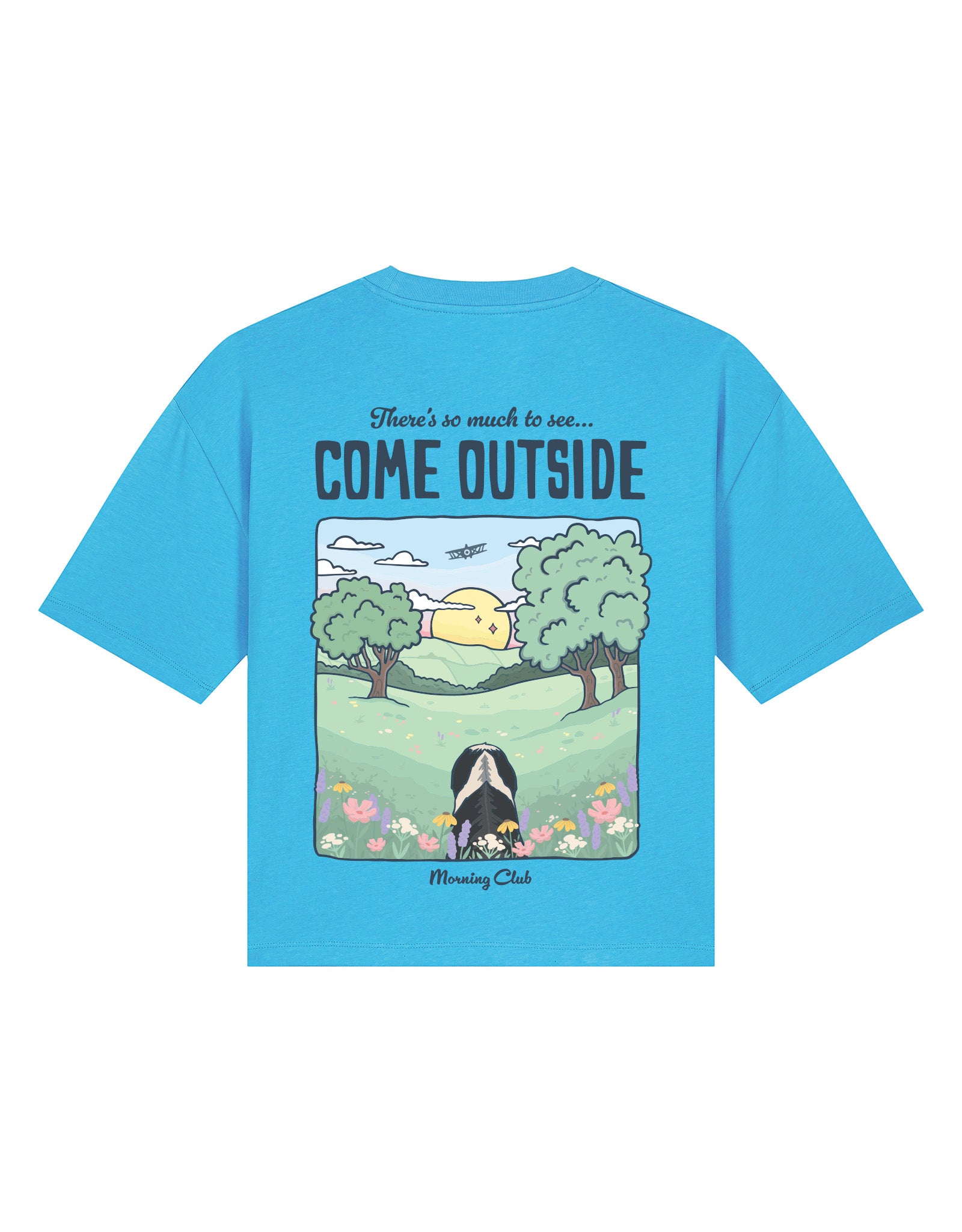Come Outside Boxy Organic Cotton Tee