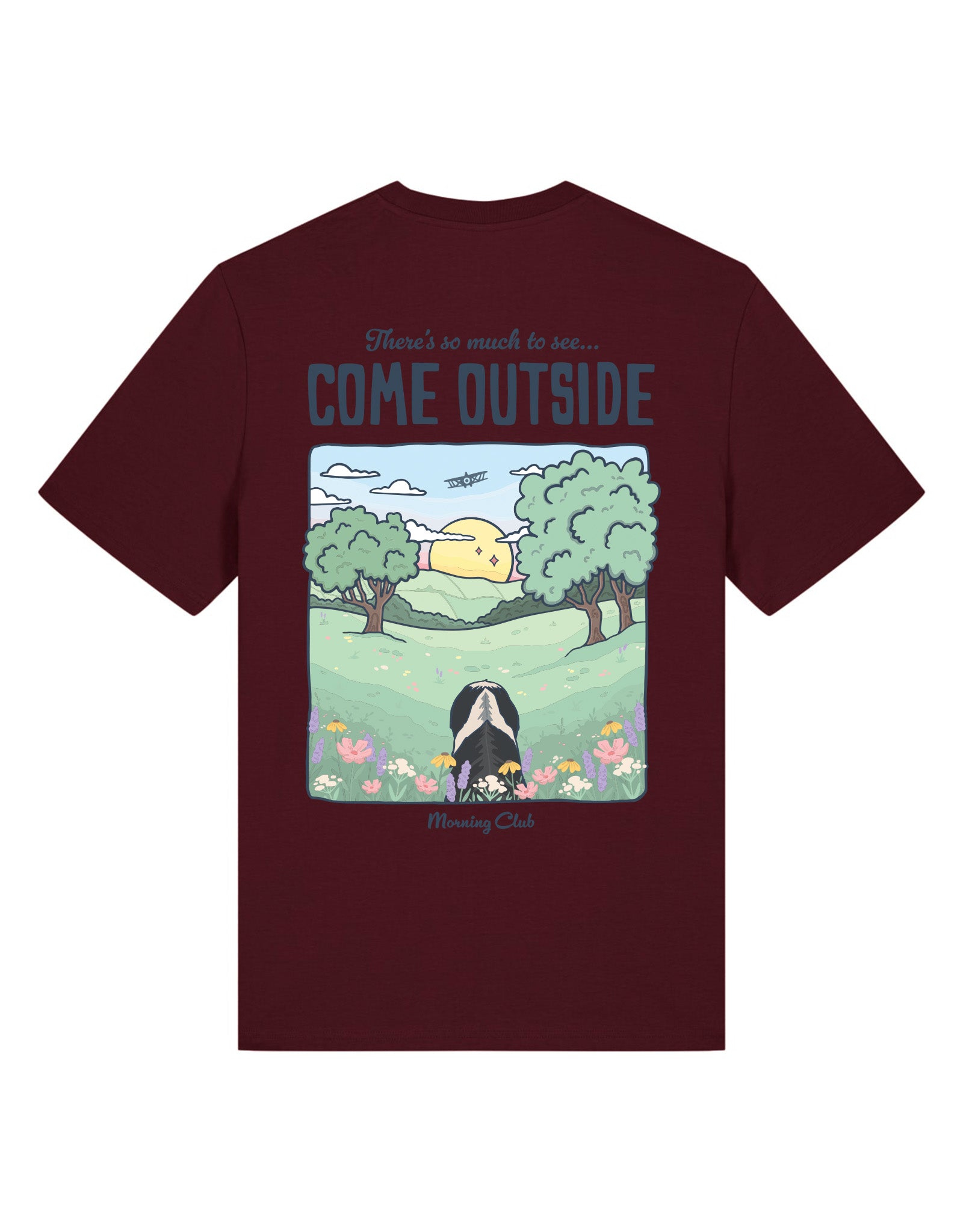 Come Outside Printed Organic Cotton T-Shirt