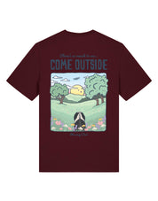 Come Outside Printed Organic Cotton T-Shirt