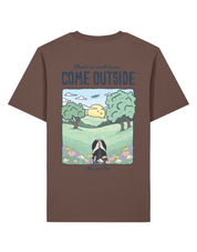 Come Outside Printed Organic Cotton T-Shirt
