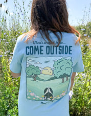Come Outside Printed Organic Cotton T-Shirt