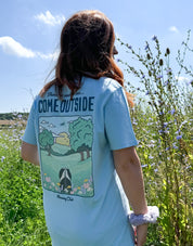 Come Outside Printed Organic Cotton T-Shirt