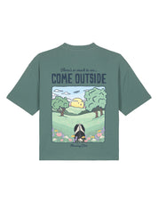Come Outside Boxy Organic Cotton Tee
