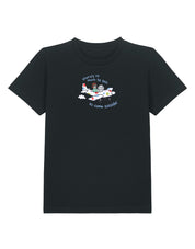 Come Outside Embroidered Organic Cotton Childrens T-Shirt
