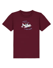 Come Outside Embroidered Organic Cotton Childrens T-Shirt
