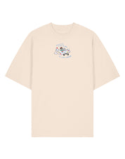 Come Outside Embroidered Oversized Organic Cotton Tee