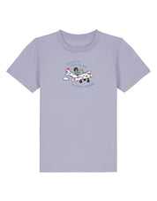 Come Outside Embroidered Organic Cotton Childrens T-Shirt