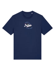 Come Outside Embroidered Organic Cotton T-Shirt