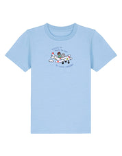 Come Outside Embroidered Organic Cotton Childrens T-Shirt