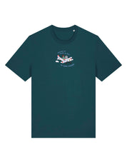 Come Outside Embroidered Organic Cotton T-Shirt
