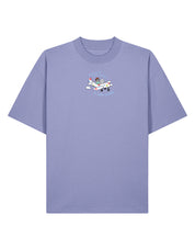 Come Outside Embroidered Oversized Organic Cotton Tee