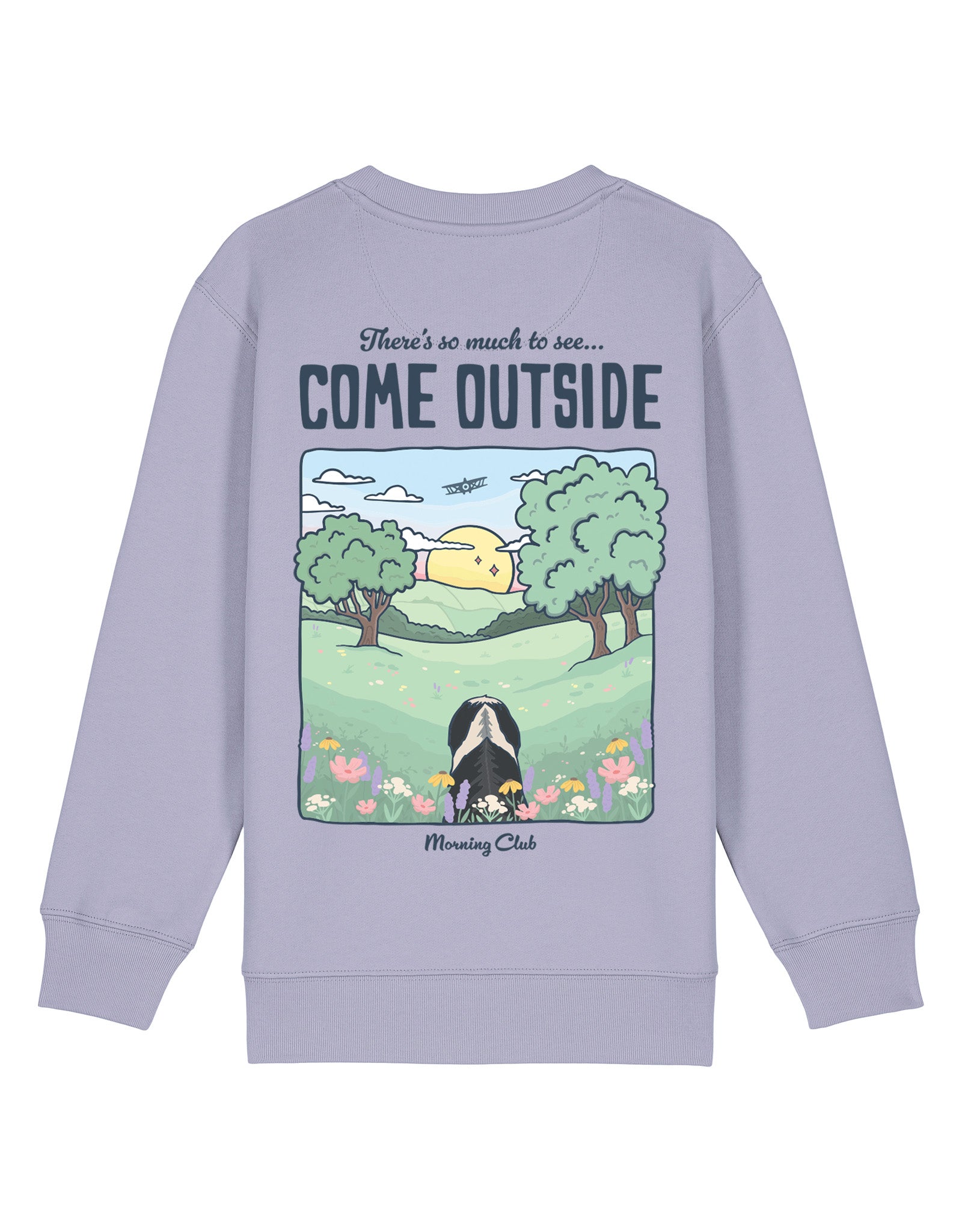 Come Outside Organic Cotton Childrens Sweatshirt