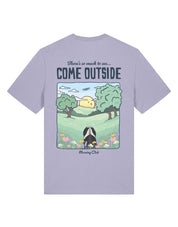 Come Outside Printed Organic Cotton T-Shirt