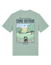 Come Outside Printed Organic Cotton T-Shirt
