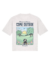 Come Outside Boxy Organic Cotton Tee