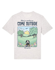 Come Outside Printed Organic Cotton T-Shirt