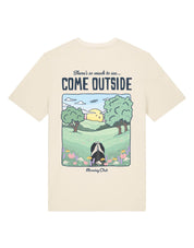 Come Outside Printed Organic Cotton T-Shirt