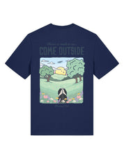 Come Outside Printed Organic Cotton T-Shirt