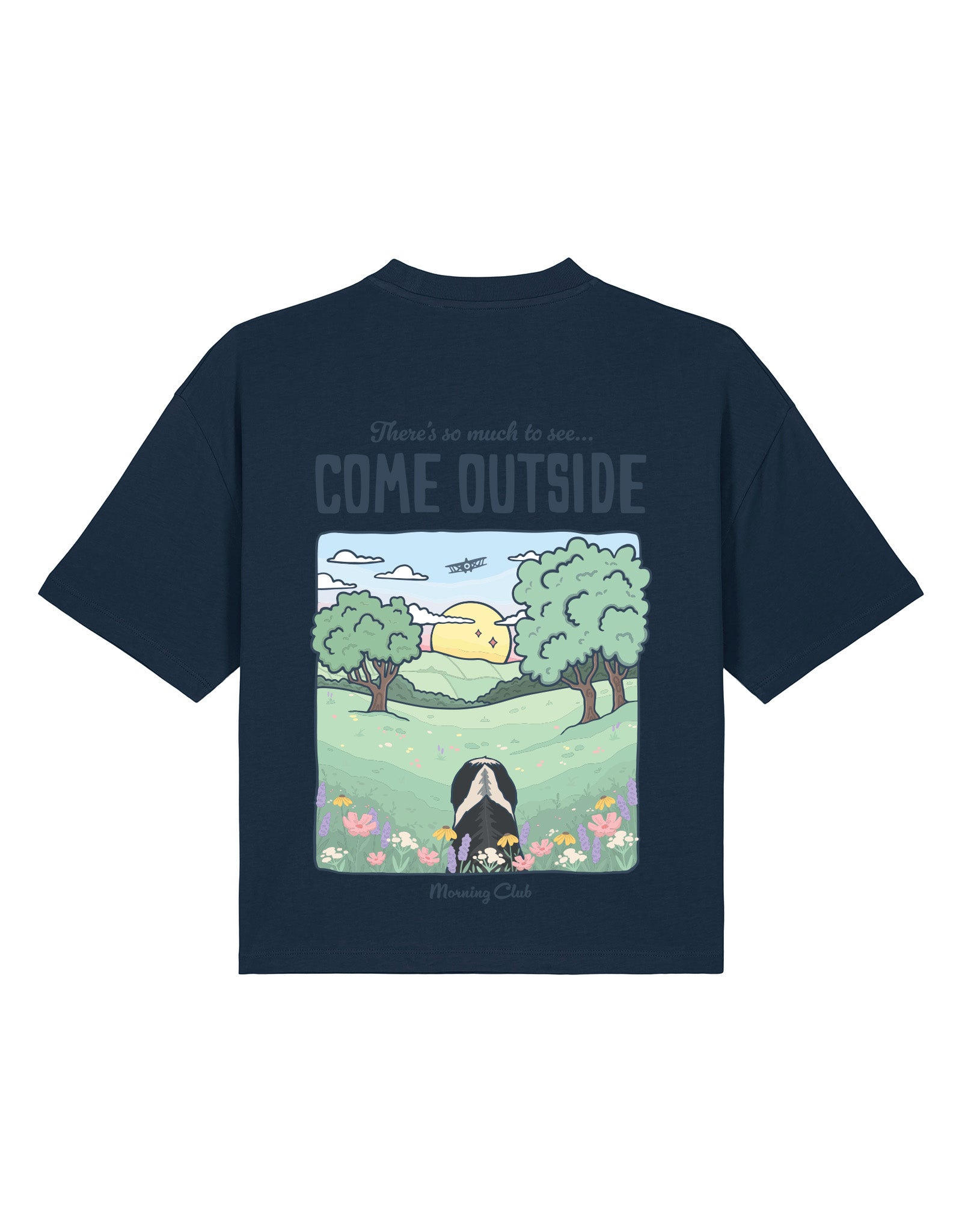 Come Outside Boxy Organic Cotton Tee