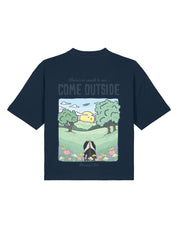 Come Outside Boxy Organic Cotton Tee