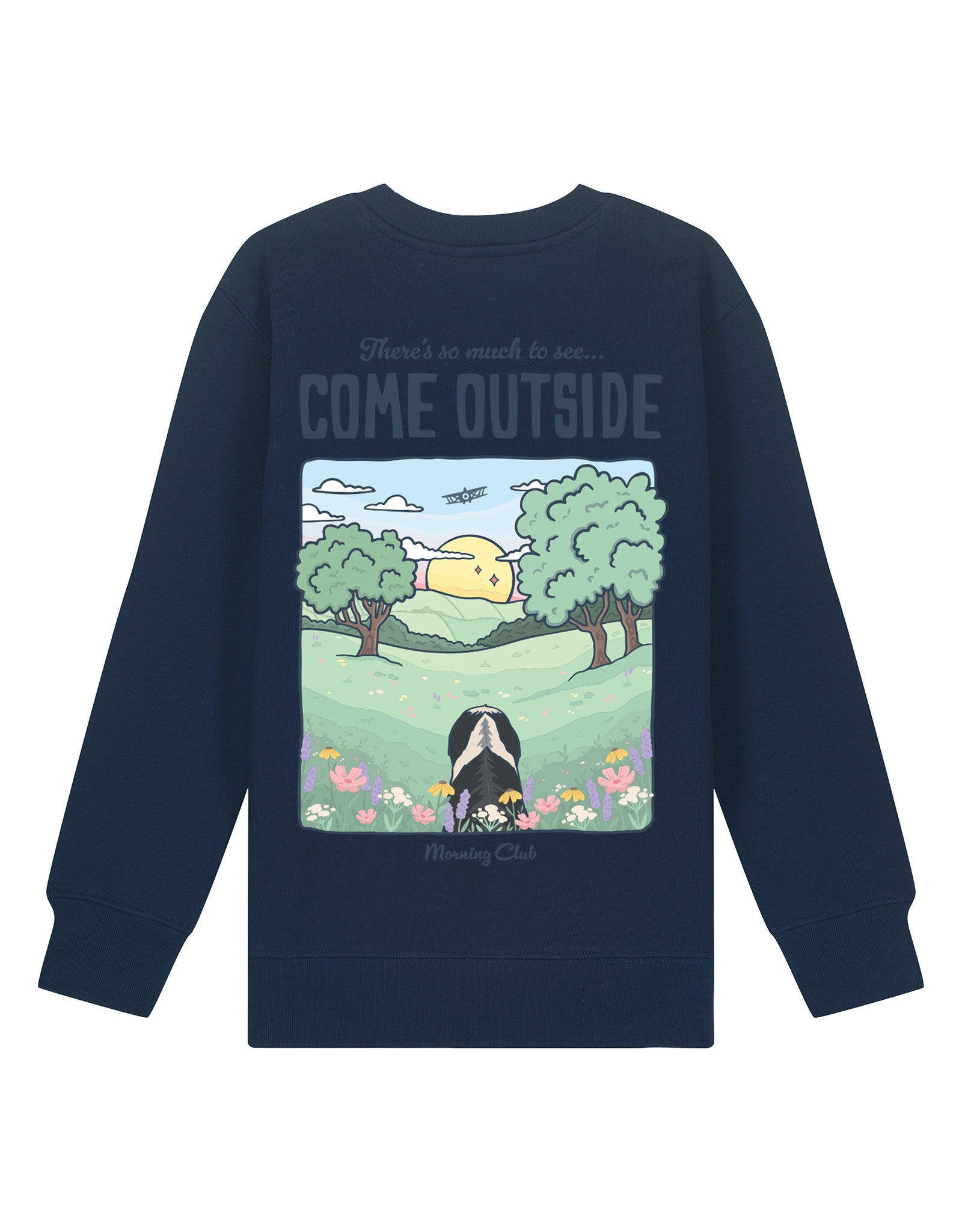 Come Outside Organic Cotton Childrens Sweatshirt