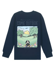 Come Outside Organic Cotton Childrens Sweatshirt
