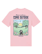 Come Outside Printed Organic Cotton T-Shirt