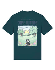 Come Outside Printed Organic Cotton T-Shirt