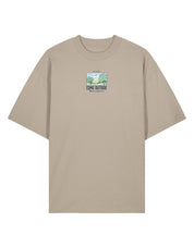Come Outside Printed Oversized Organic Cotton Tee