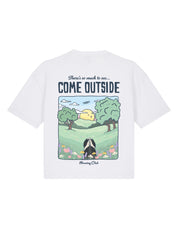 Come Outside Boxy Organic Cotton Tee