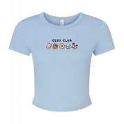 Cosy Club Embroidered Micro Rib Baby Tee