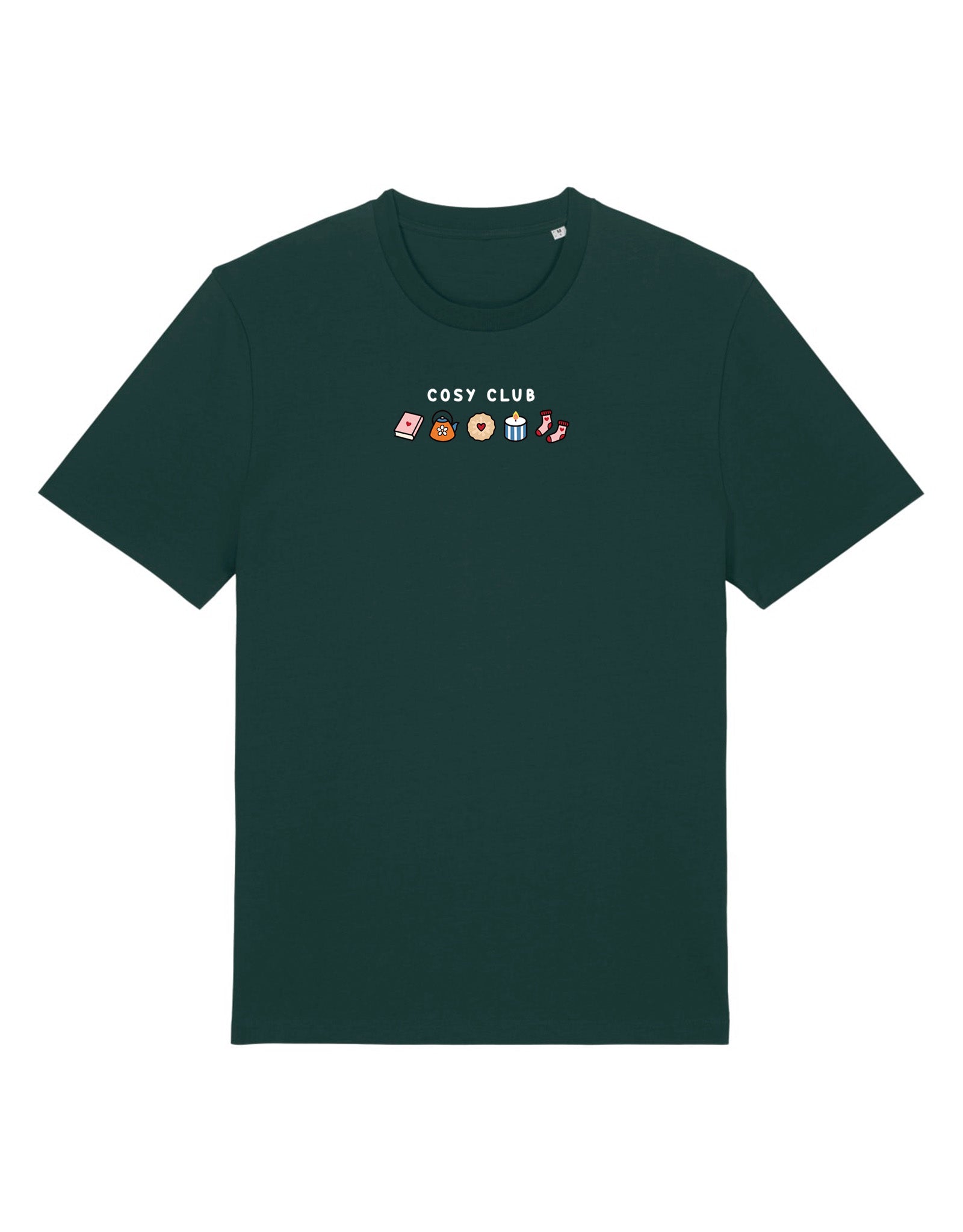 Cosy Club Embroidered Organic Cotton T-Shirt