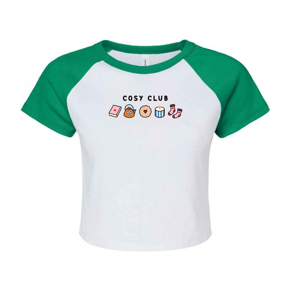 Cosy Club Embroidered Micro Rib Baby Tee