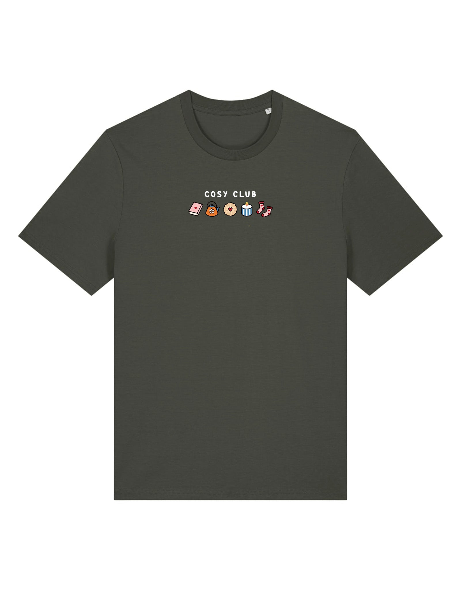 Cosy Club Embroidered Organic Cotton T-Shirt