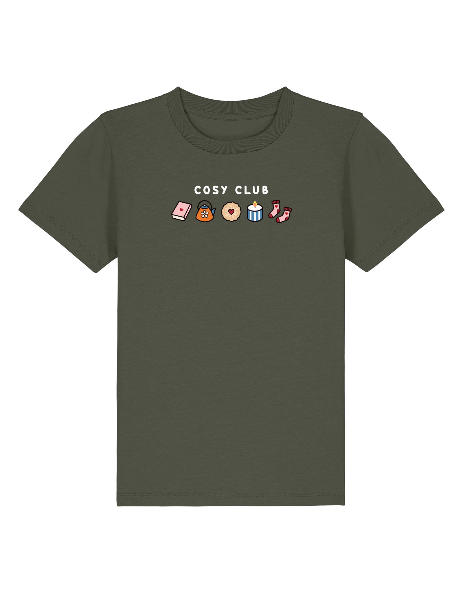 Cosy Club Embroidered Organic Cotton Childrens T-Shirt