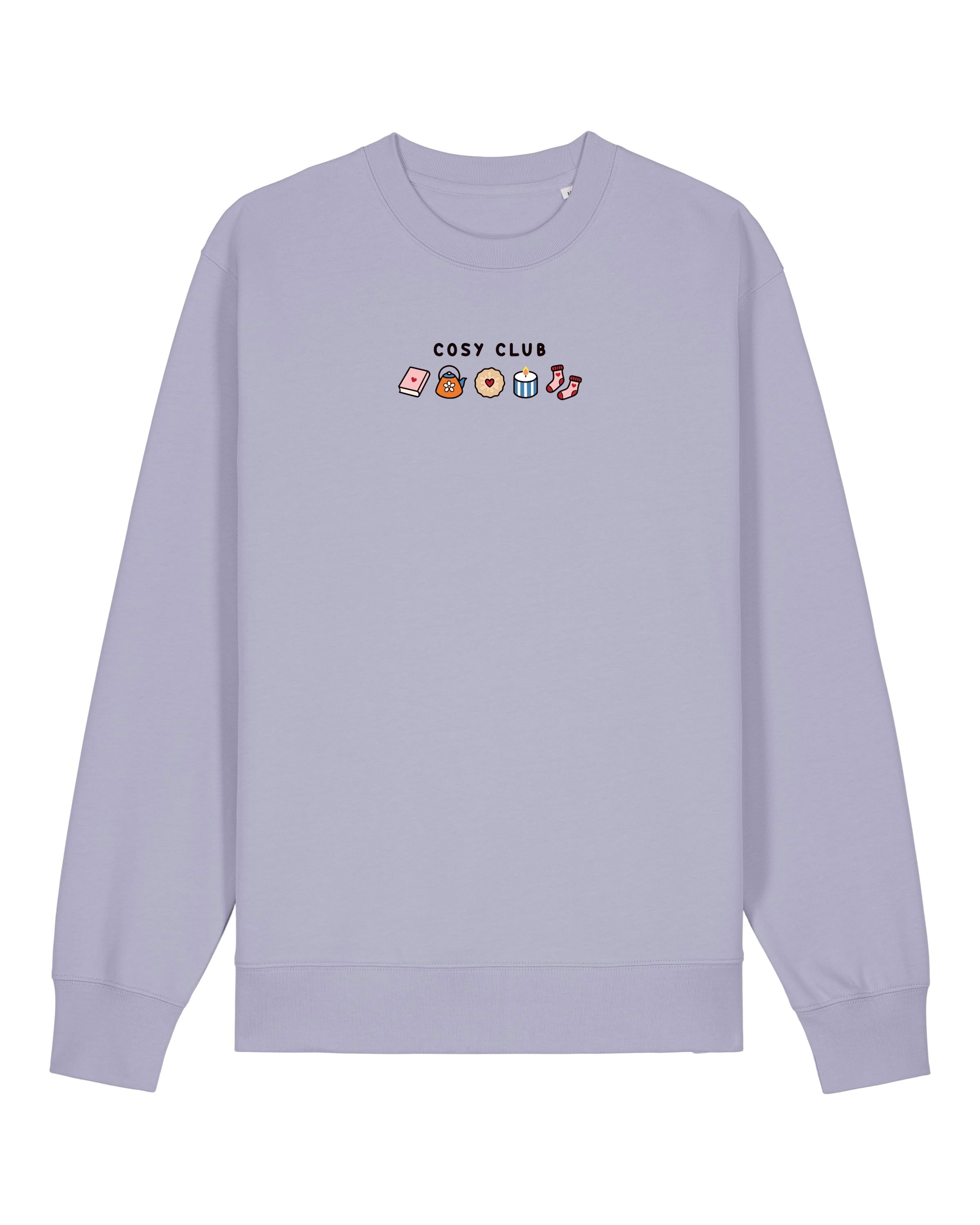 Cosy Club Embroidered Organic Cotton Sweatshirt