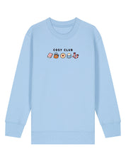 Cosy Club Embroidered Organic Cotton Childrens Sweatshirt