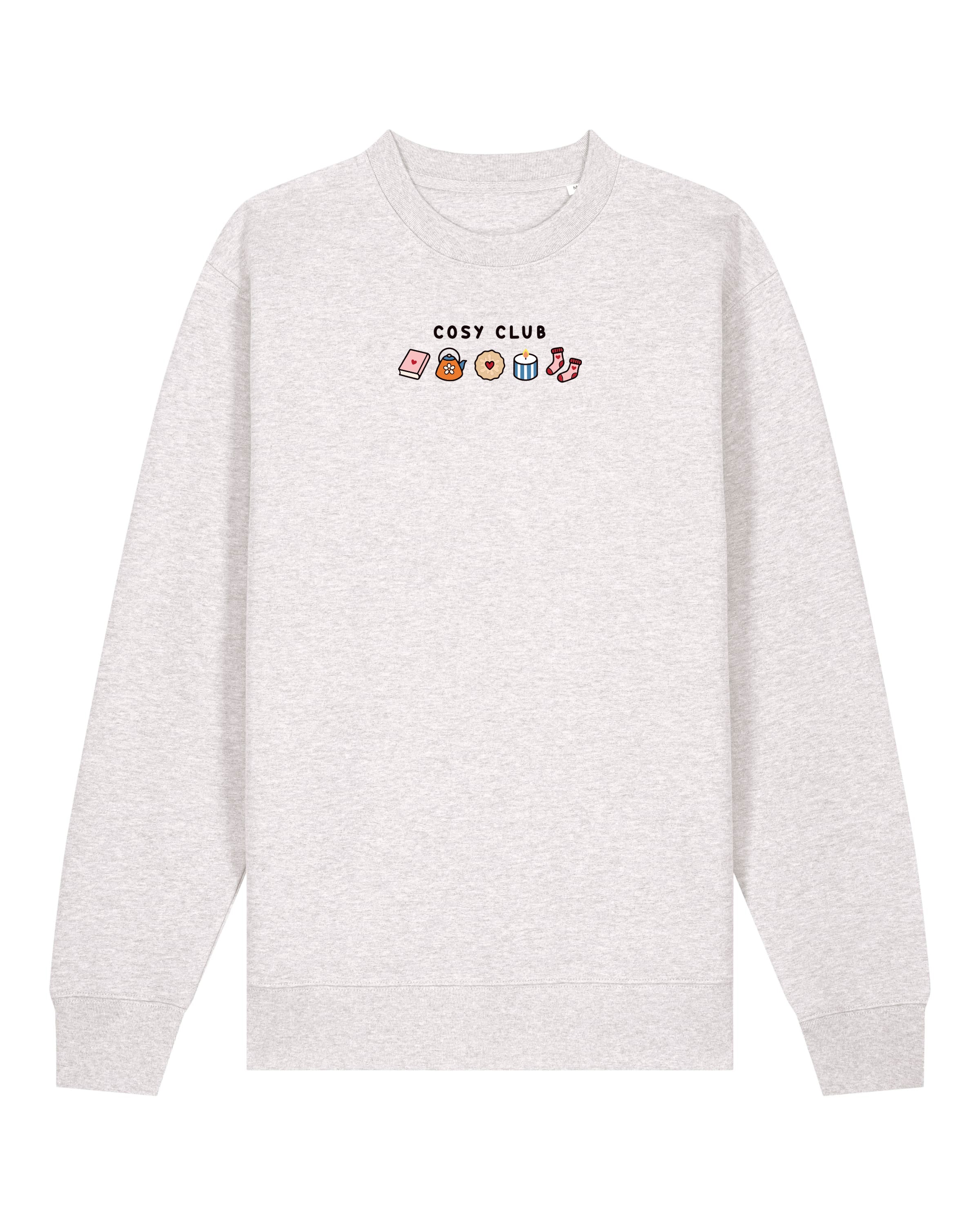 Cosy Club Embroidered Organic Cotton Sweatshirt