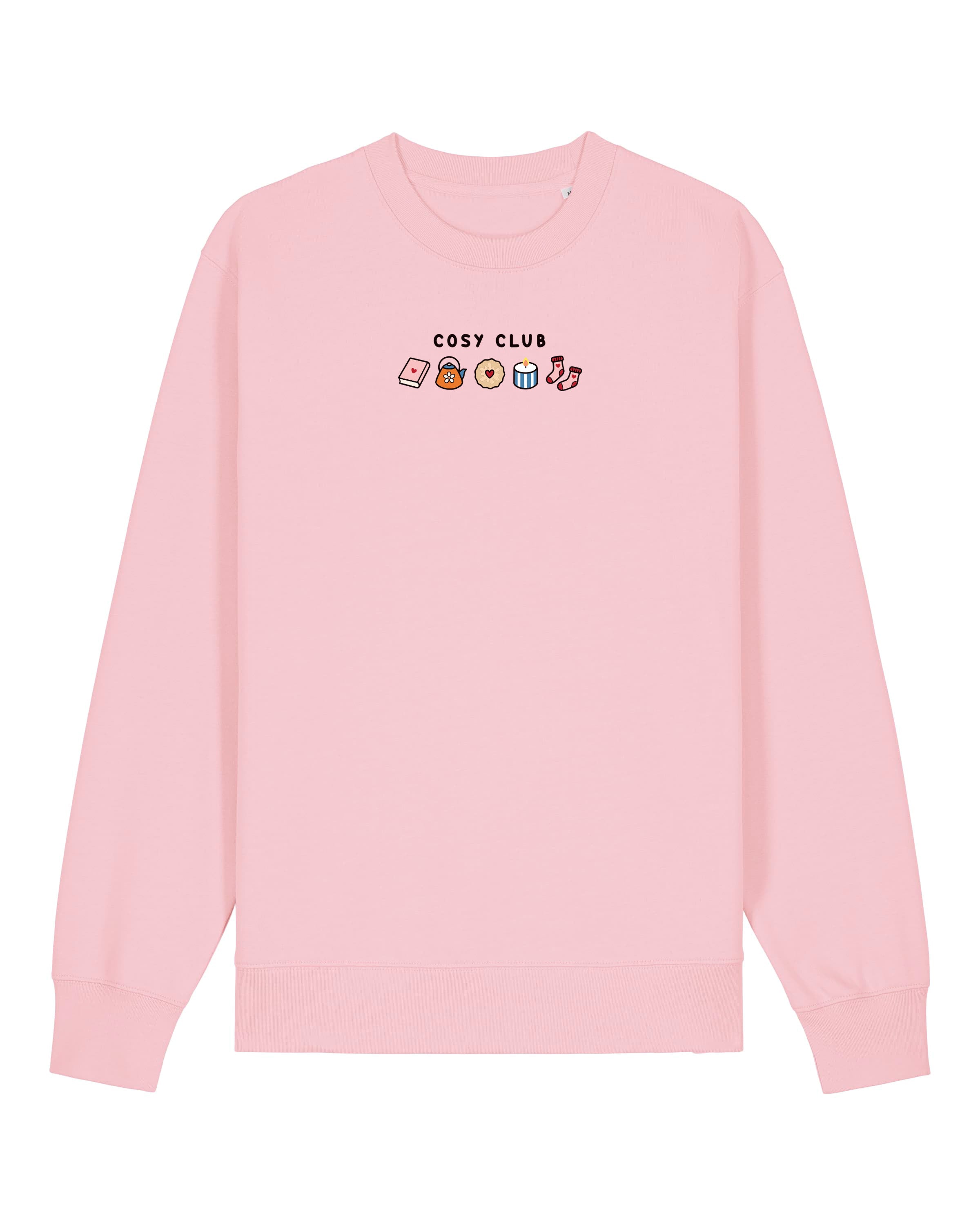 Cosy Club Embroidered Organic Cotton Sweatshirt