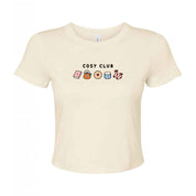 Cosy Club Embroidered Micro Rib Baby Tee