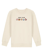 Cosy Club Embroidered Organic Cotton Childrens Sweatshirt