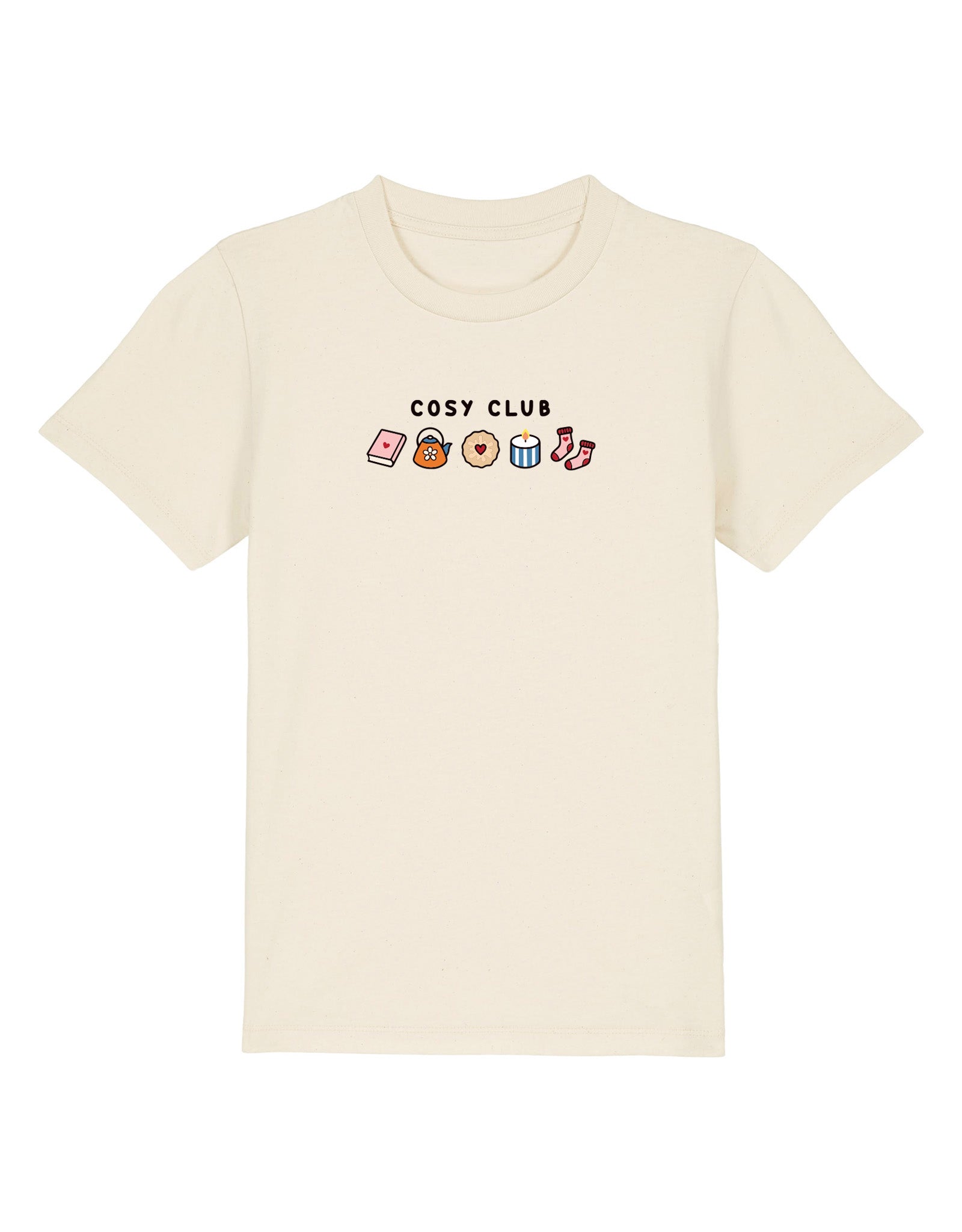 Cosy Club Embroidered Organic Cotton Childrens T-Shirt