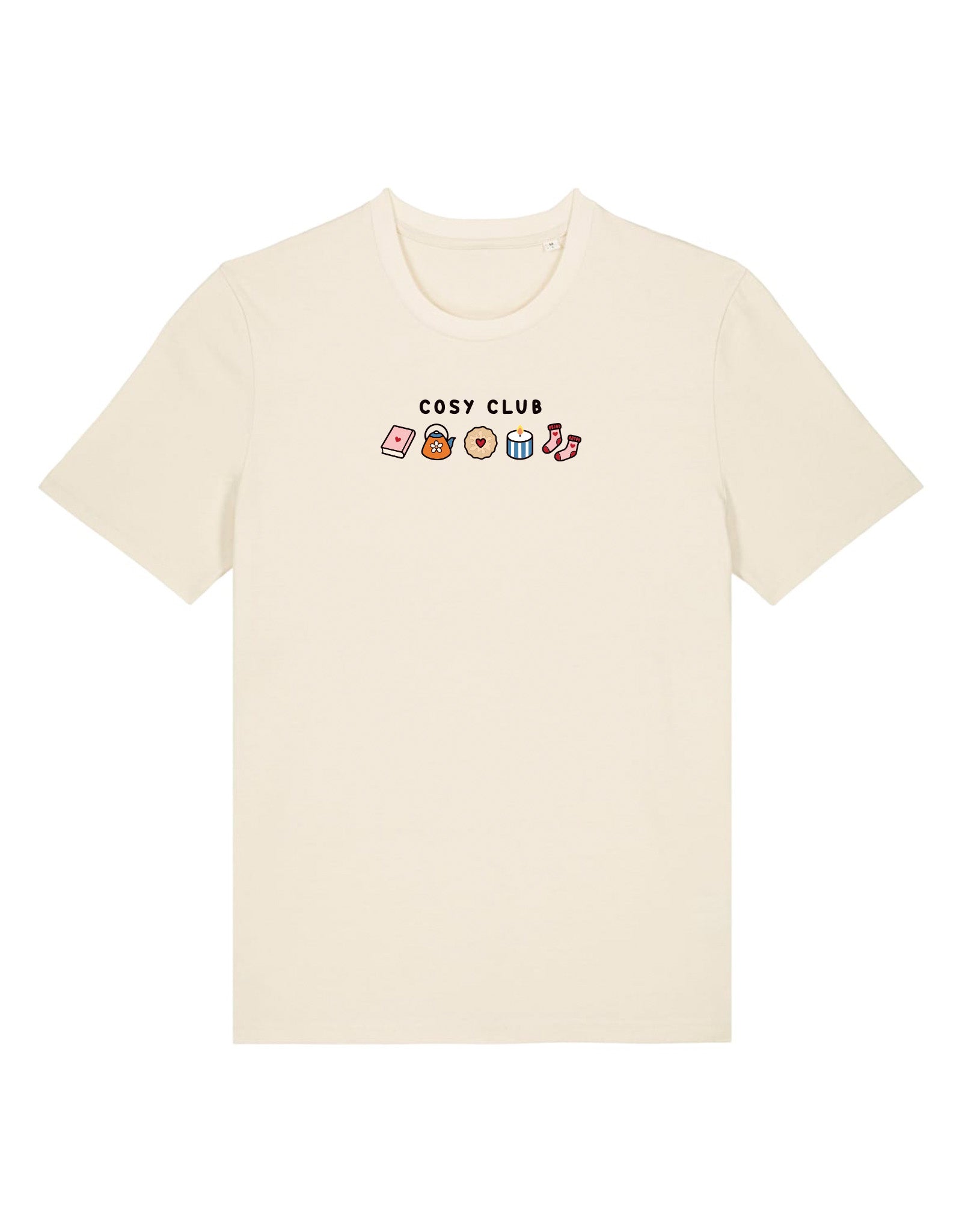 Cosy Club Embroidered Organic Cotton T-Shirt