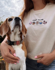 Cosy Club Embroidered Organic Cotton T-Shirt