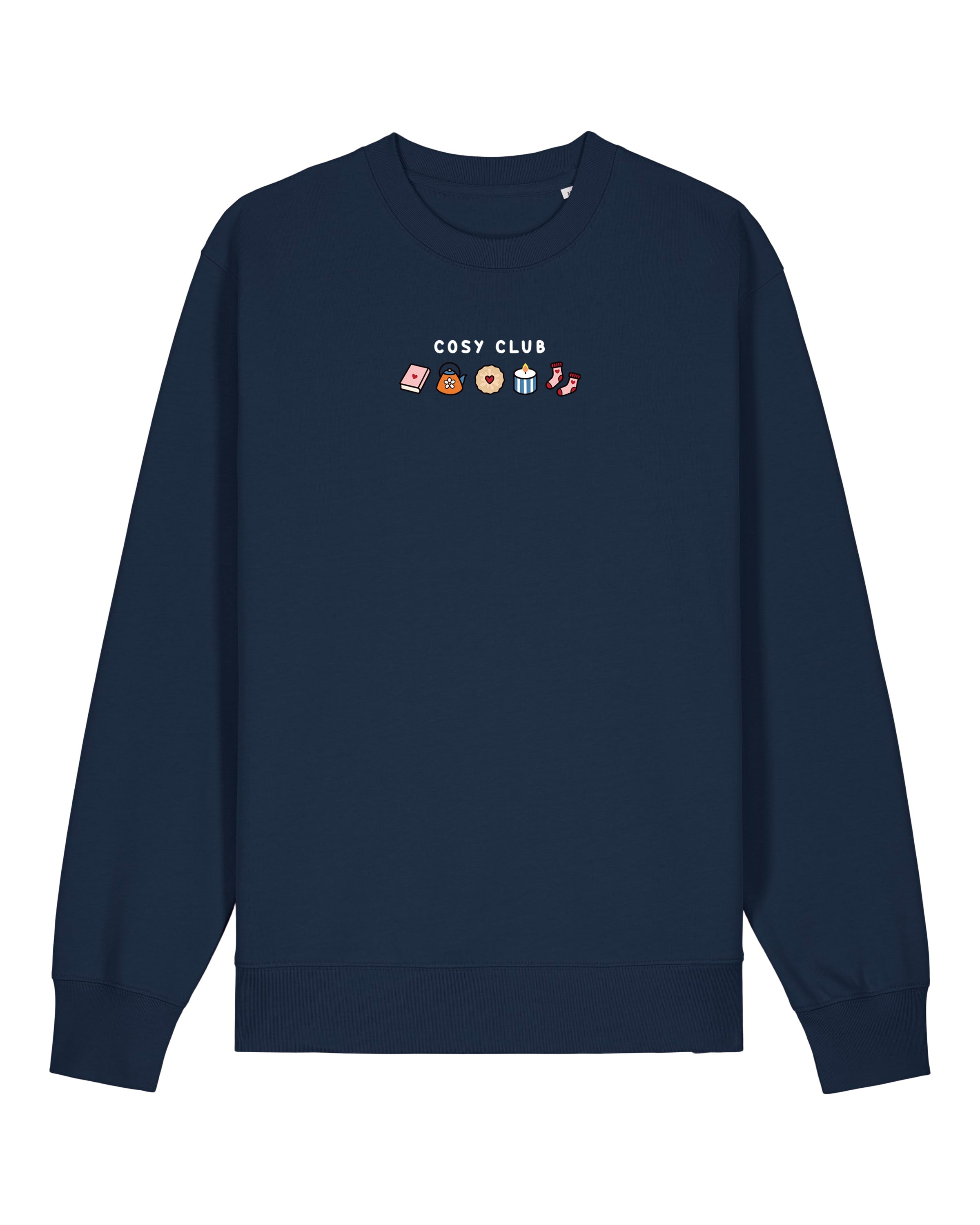 Cosy Club Embroidered Organic Cotton Sweatshirt