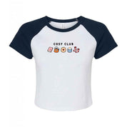 Cosy Club Embroidered Micro Rib Baby Tee