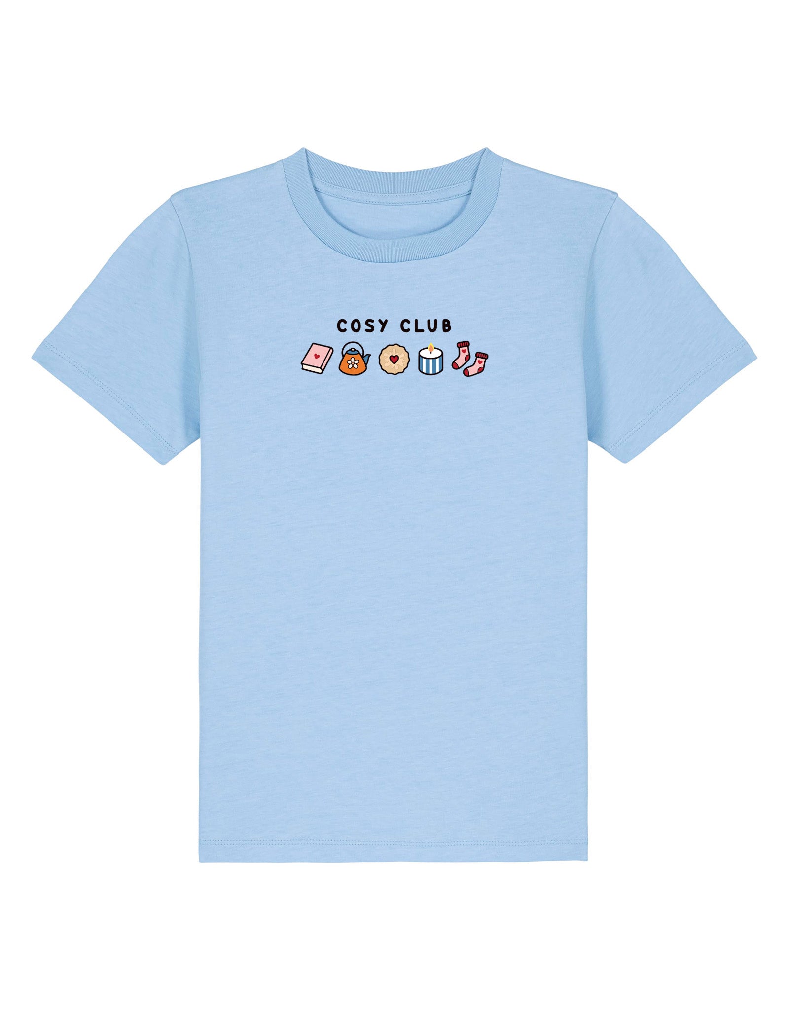 Cosy Club Embroidered Organic Cotton Childrens T-Shirt